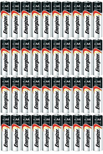 Energizer AA Max Alkaline E91 Batteries Made in USA - Expiration 12/2024 or later - 40 count