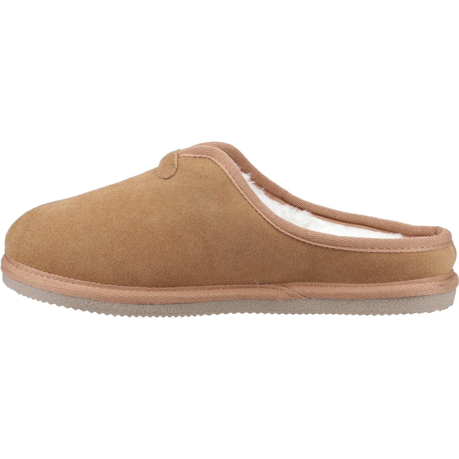Hush Puppies Male Conrad Slippers, Tan, 7