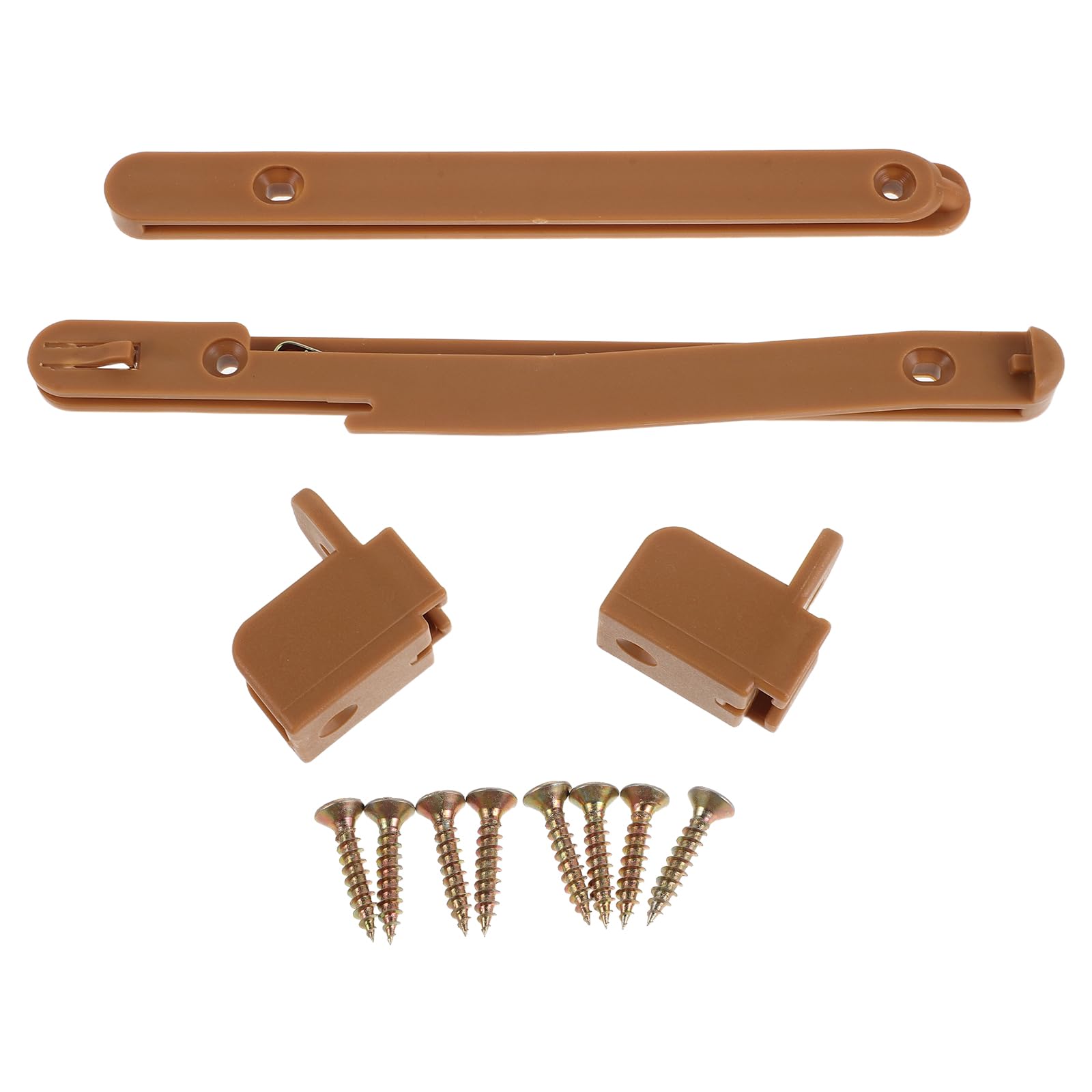 Kit de Conexión y Conexión Fuerte con Unión Adaptable de Riel de Plástico para Cuna y Gabinetes para Proyectos de Bricolaje y Muebles