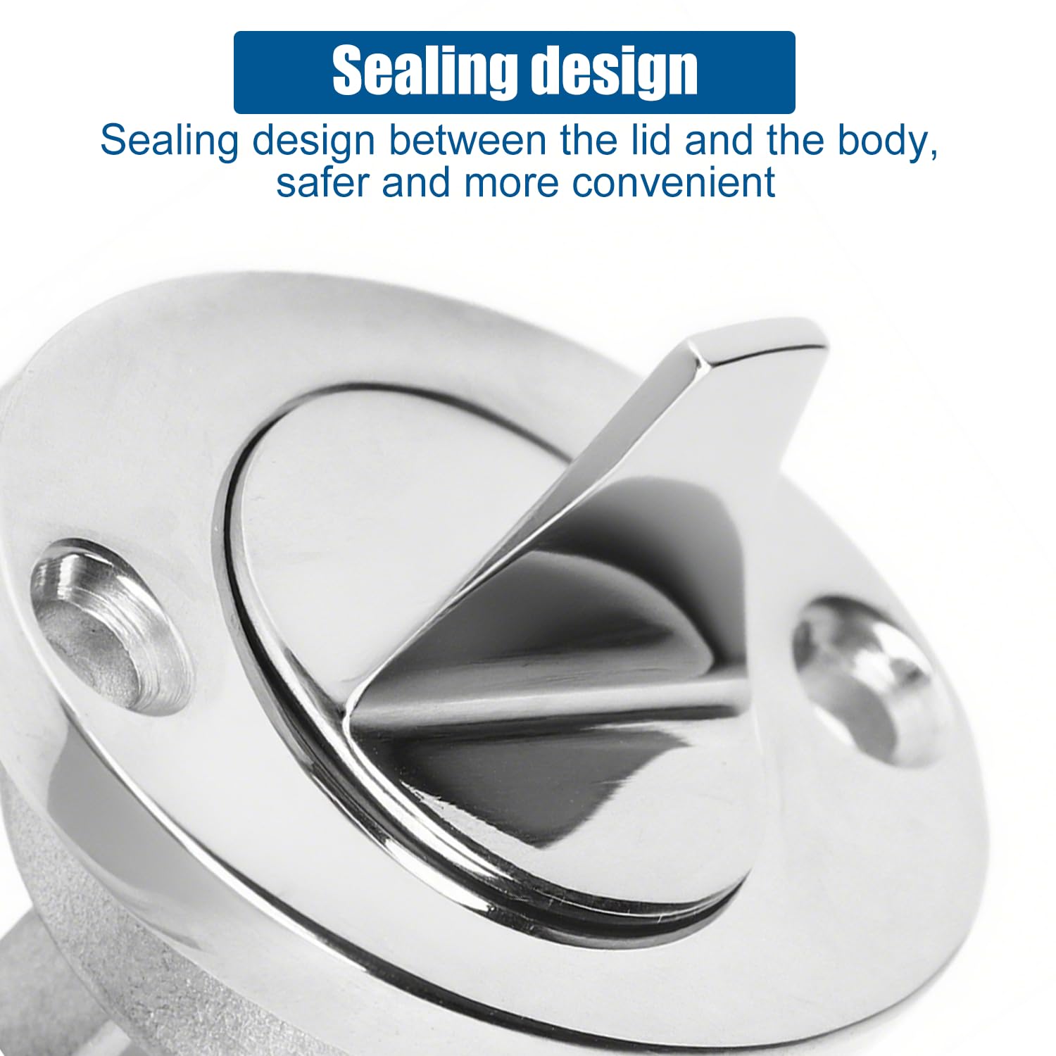 Tappo di Scarico Per Garboard, Tappo Per Barche Marine in Acciaio Inossidabile 316 Adatto Per 1" Foro di Poppa Per Barche Scarico Per Garboard Tappo Per Acqua Scarico dello Scafo con O Anello di Tenut