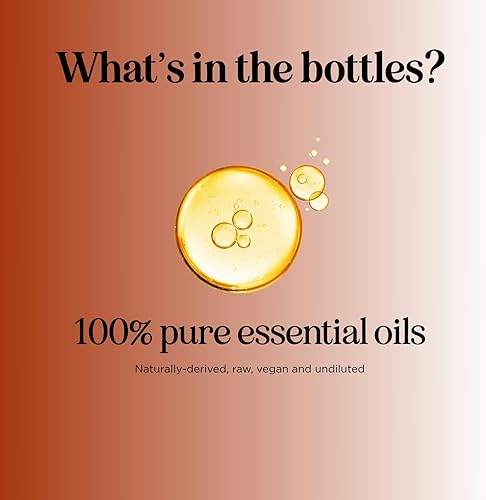 Miniatura 6 de Juego de aceites esenciales puros para difusor, aceites esenciales de aromaterapia para difusores para viajes en el hogar y cuidado personal con