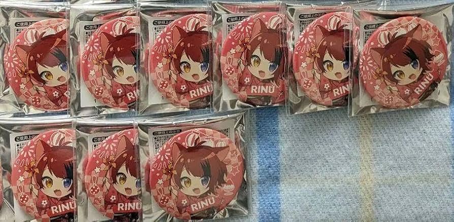 2023 ふぁんみ莉犬くん缶バッジバック 2023 ふぁんみ莉犬くん缶バッジバック すとぷり 2023 夏 ふぁんみ