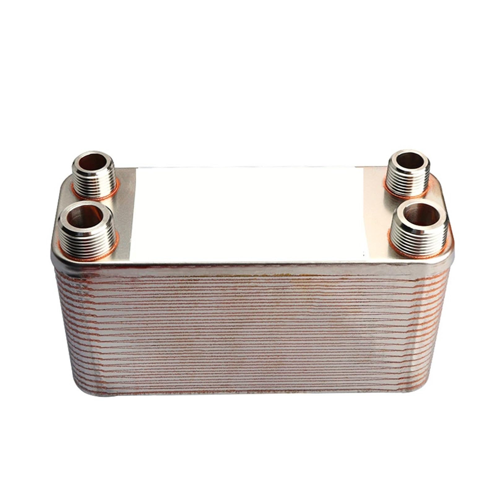 Scambiatore di calore a piastre 20/30/40 304 Tubo controcorrente in acciaio inox Raffreddamento rapido(40 plate)
