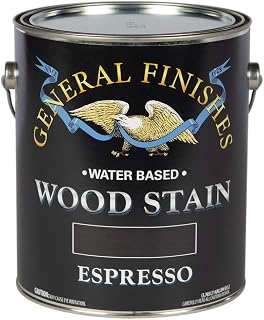 Water Based Wood Stain, 1 Gallon, Espresso