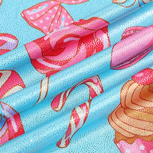 Image of HOZIY Gymnastics Leotards for Girls with Shorts Toddlers Biketards Rainbow Unicorn Dinosaur Mermaid Leopard Flower Galaxy