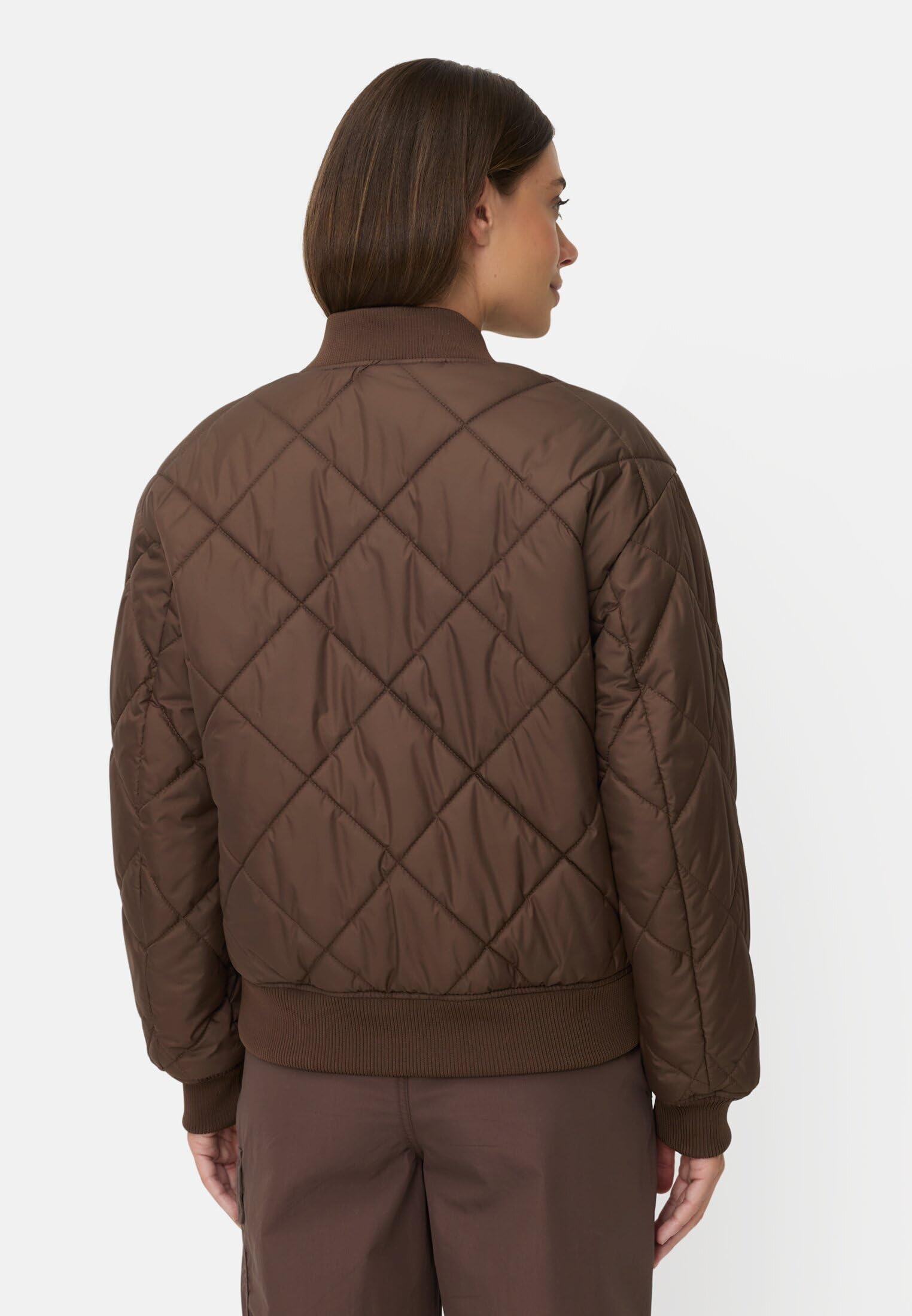 camel active Damen Bomberjacke mit bedrucktem Futter