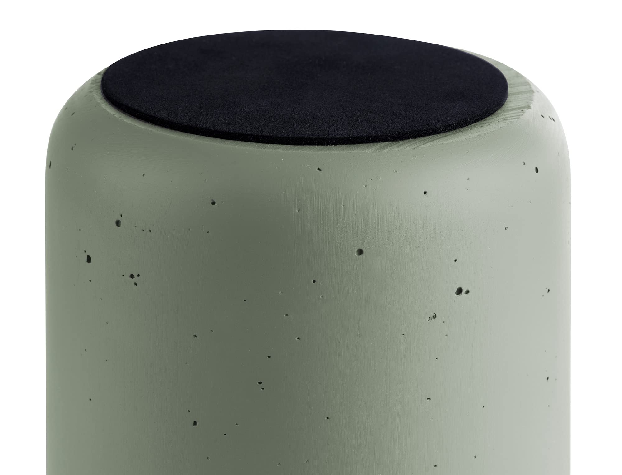 APS Refrigeratore per bottiglie ELEMENT in cemento – con fondo per mobili – per bottiglie da 0,7 – 1,5 litri – Ø 12/10 cm, altezza 19 cm, verde