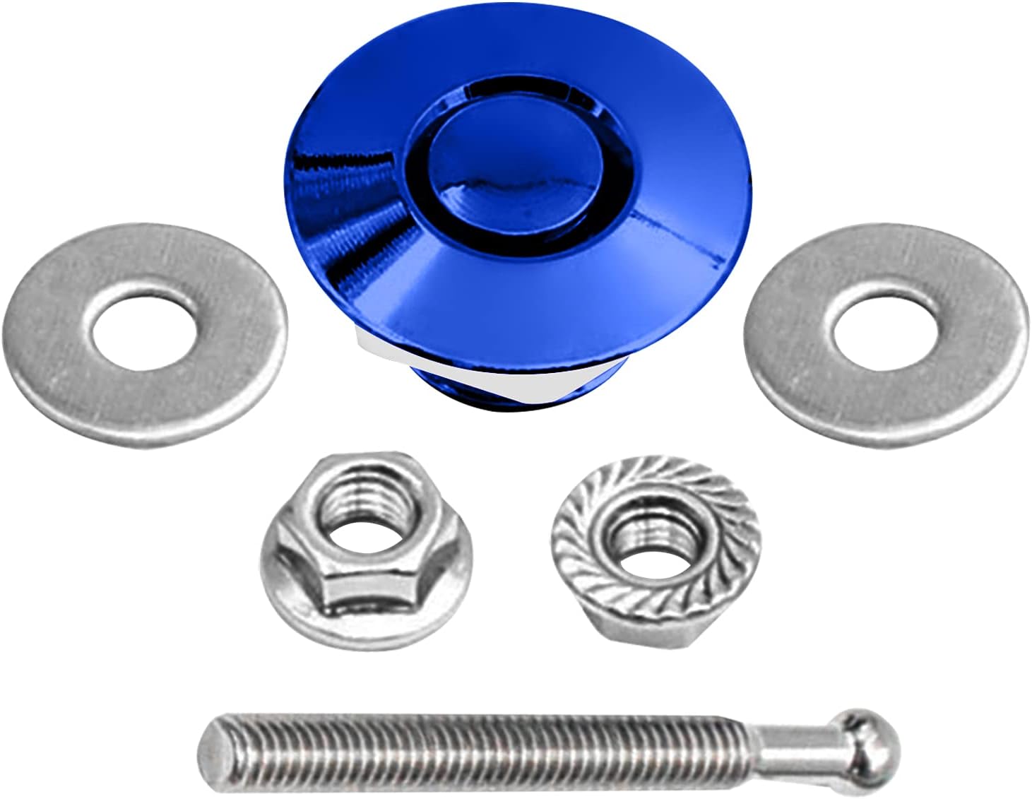 VideoPUP 2 Pcs Universal Quick Release Latch License Plate