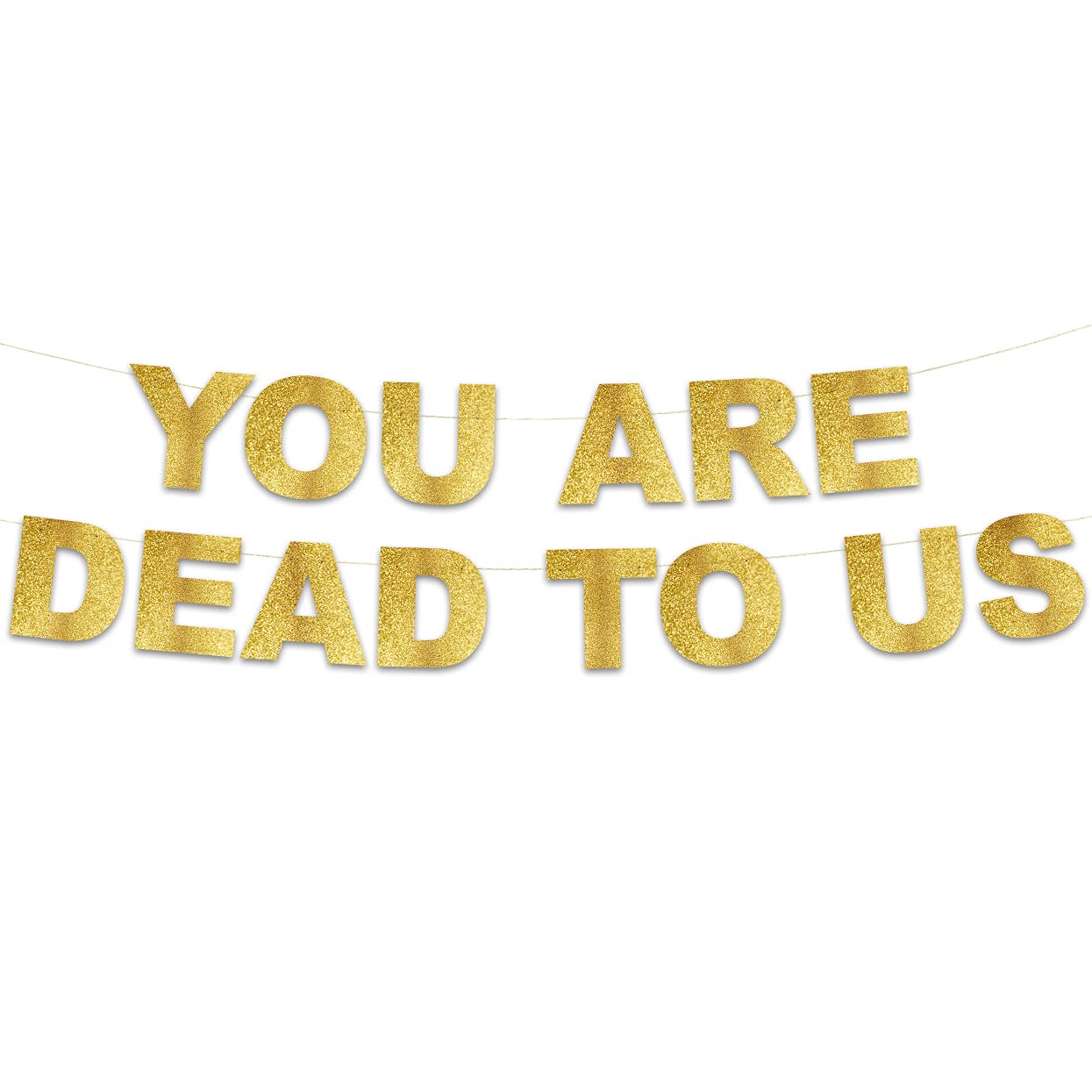 Sterling James Co. You Are Dead To Us Bachelor Party Banner Funny Going Away Party Decorations, Gifts, Favors, Supplies And Jokes