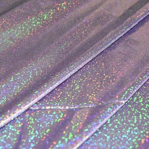 MARKIF 5 * 10FT Plata EIridescent Lentejuelas Telón de Fondo, Fiesta Boda Photo Booth Telón de Fondo Decoración, Cortina de Lentejuelas, Cortina, Paneles de Lentejuelas-Lavanda Oscura,5x8FT-150x240cm