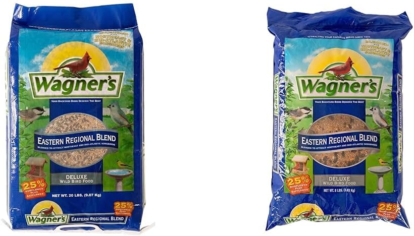 Wagner's Eastern Regional Wild Bird Food Bundle, 20-Pound and 8-Pound Bags
