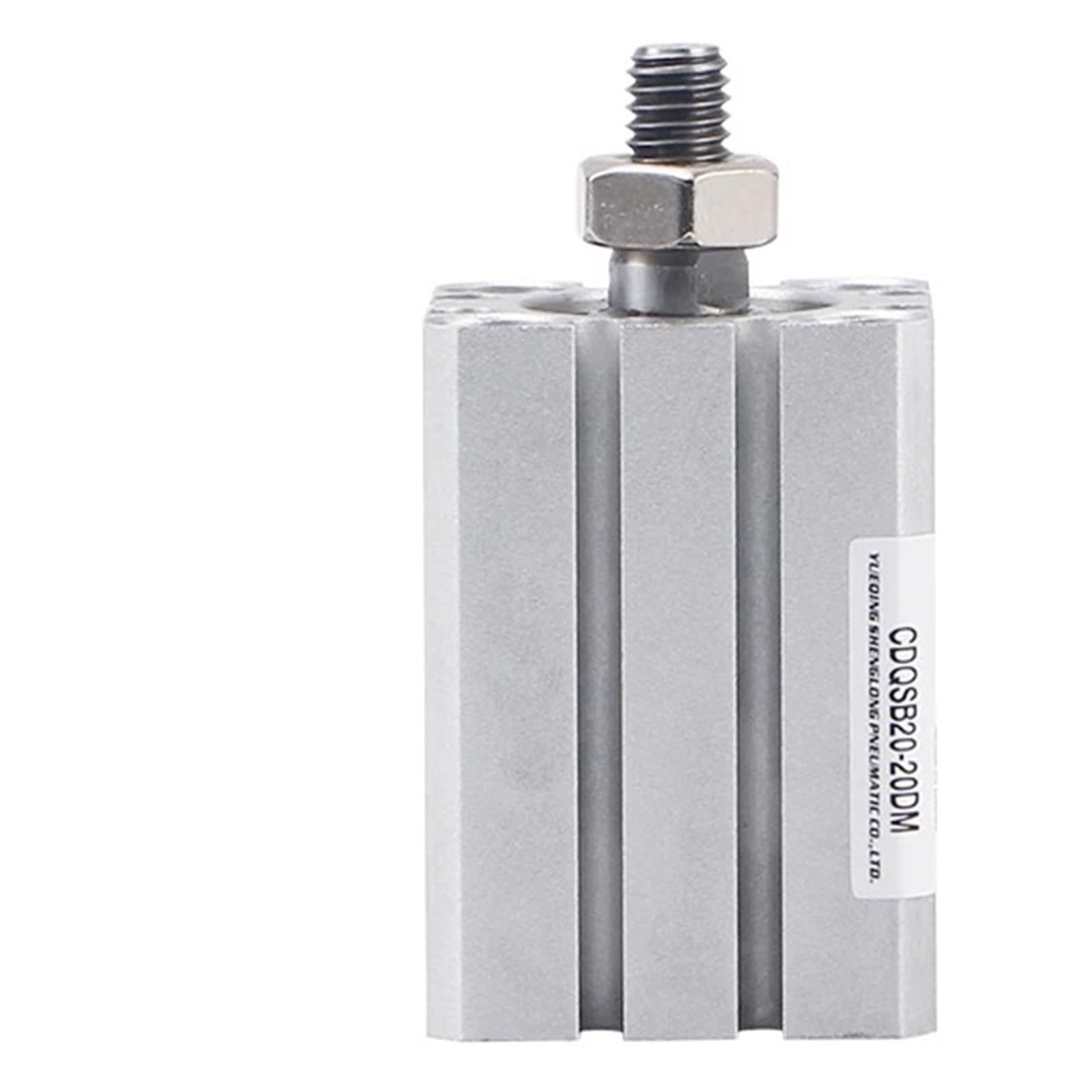 Cilindro compacto CQSB16-20DC neumático de vástago simple para automatización