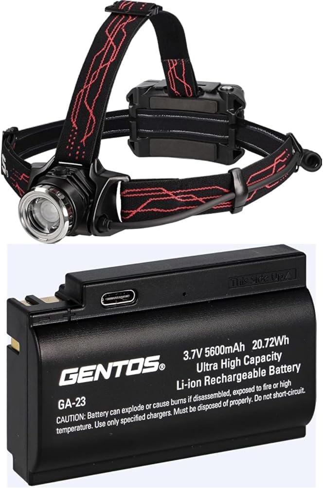 GENTOS ジェントス LEDヘッドライト GH-203RG 未使用 ☆GENTOS GENTOS ジェントス LEDヘッドライト GH-203RG 未使用 ☆GENTOS