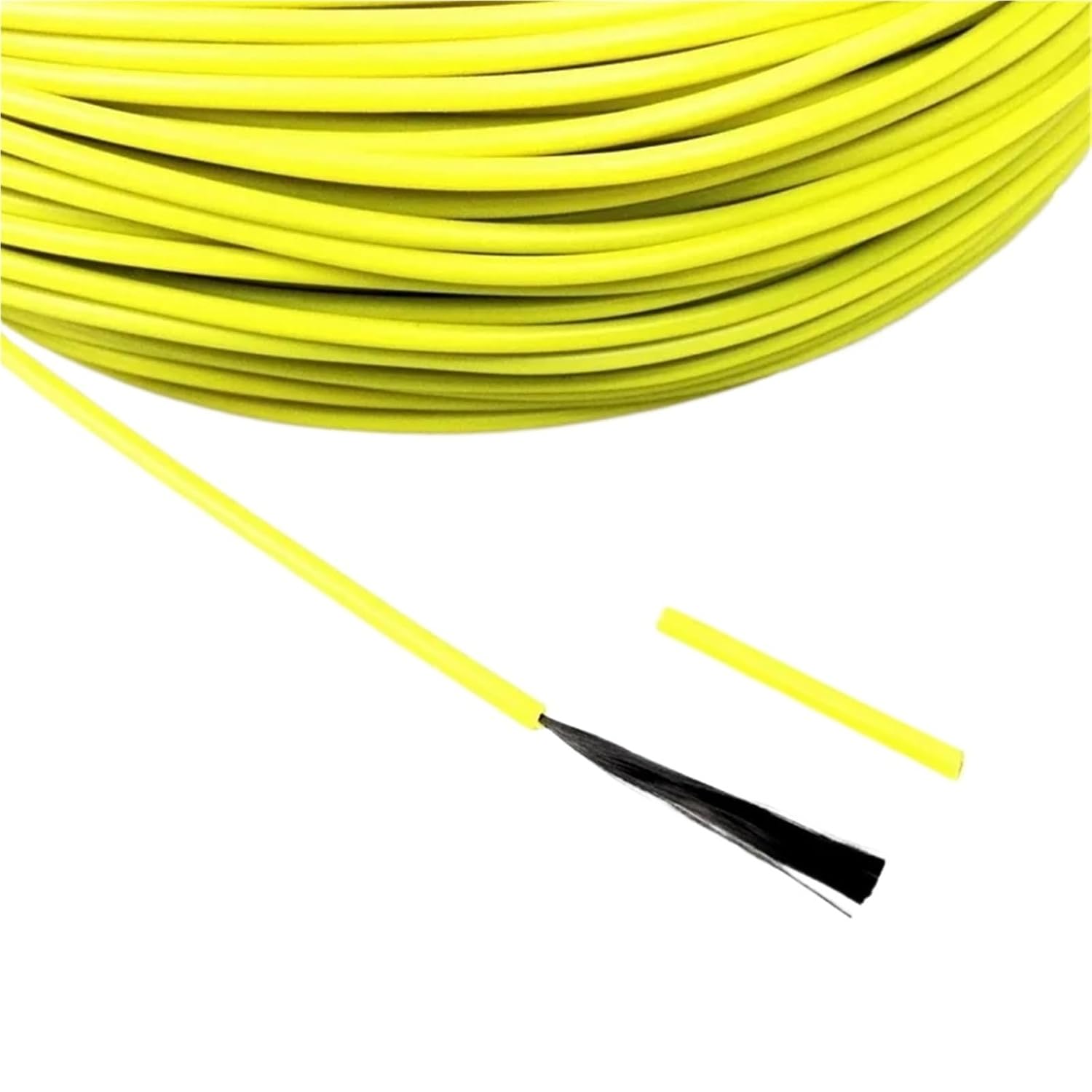 50 Meters 12K 33 Ohm/m Carbon Fiber Heating Infrared Heating Cable(Yellow)