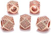 Vista 17 de AD Beads Pulsera de cuentas de zircón con tachuelas de strass