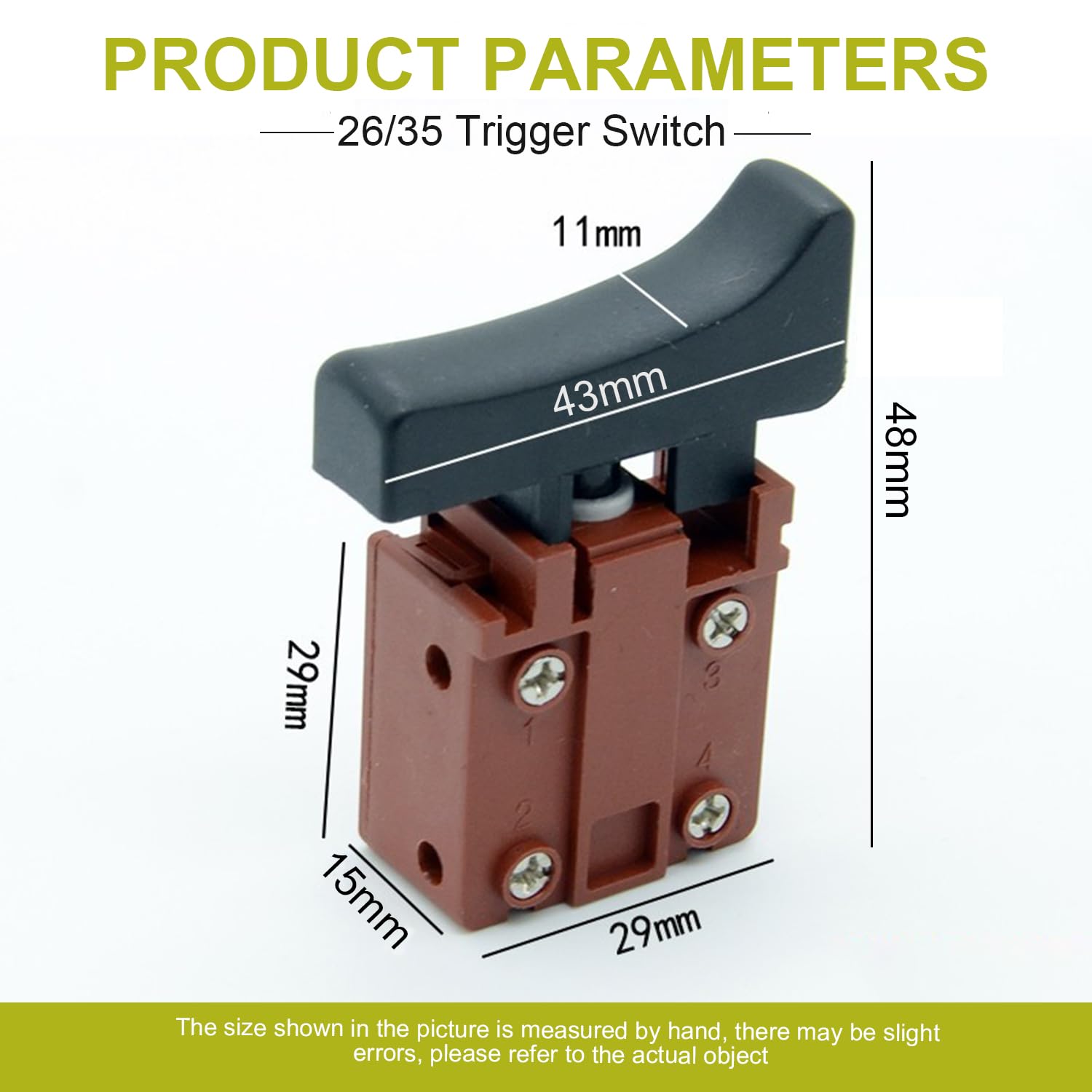 Drill Trigger Switch - Power Tool Replacement -2 Drill Trigger Switch - Power Tool Replacement -2