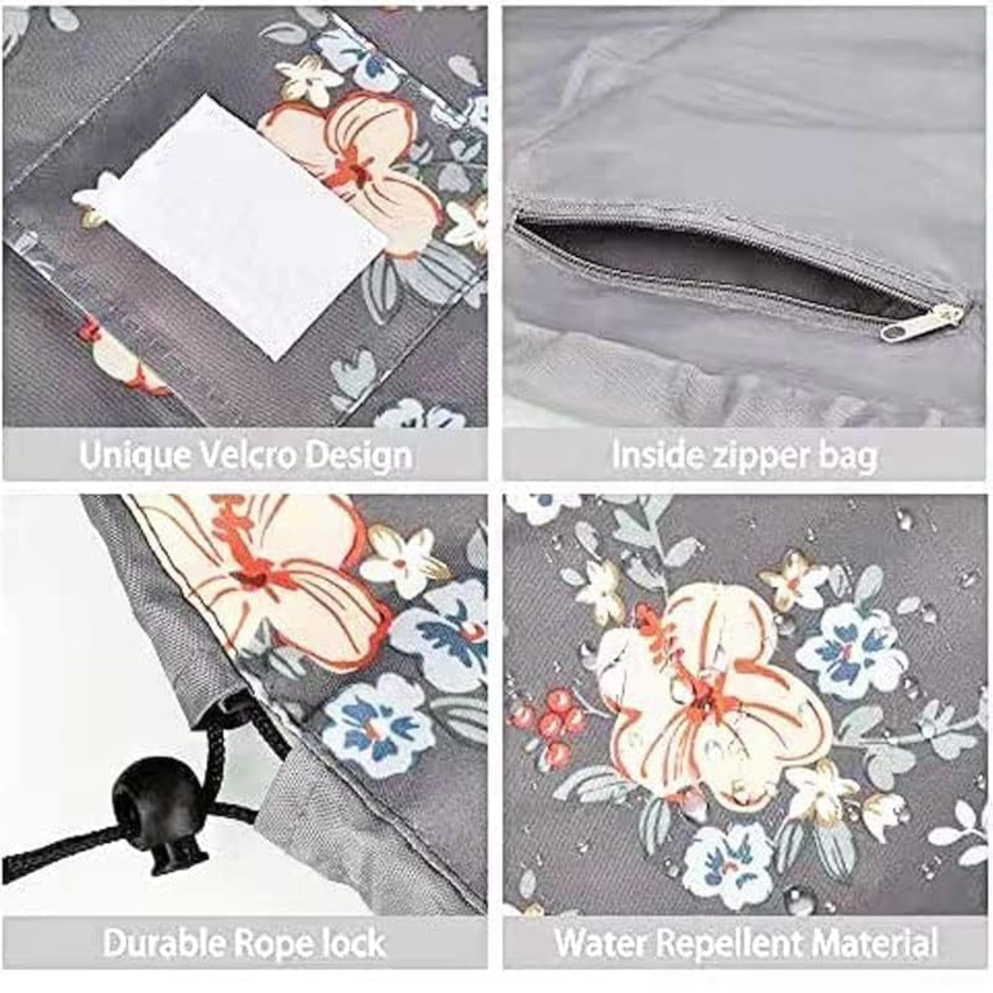 Lazy Makeup Bag, Portable Large Travel Toiletry Pouch