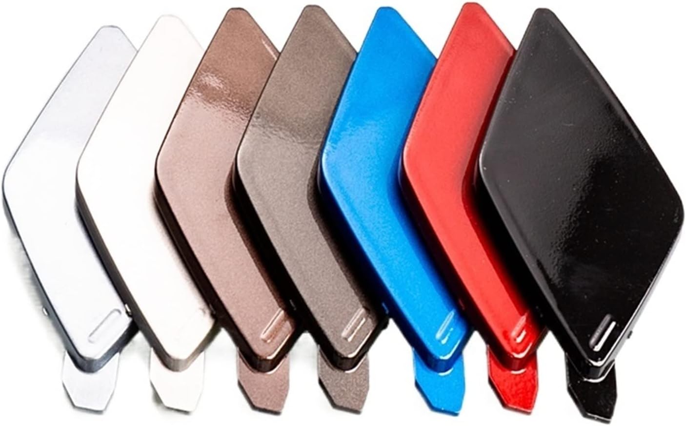 HOSKEL Auto Left Right Front Rear Bumper Tow Hook Cap Cover Compatible