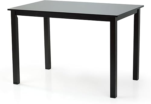Miniatura 7 de Mesa rectangular de comedor con diseño contemporáneo de madera en acabado blanco