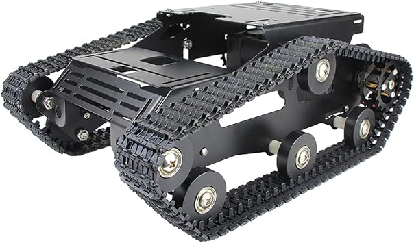 Moebius Smart Metal Robot Tracked Tank Car Chassis Kit Heavy Load With Dual DC 12V Motor Fit For Arduino Raspberry Pi DIY Project Color Tank kit