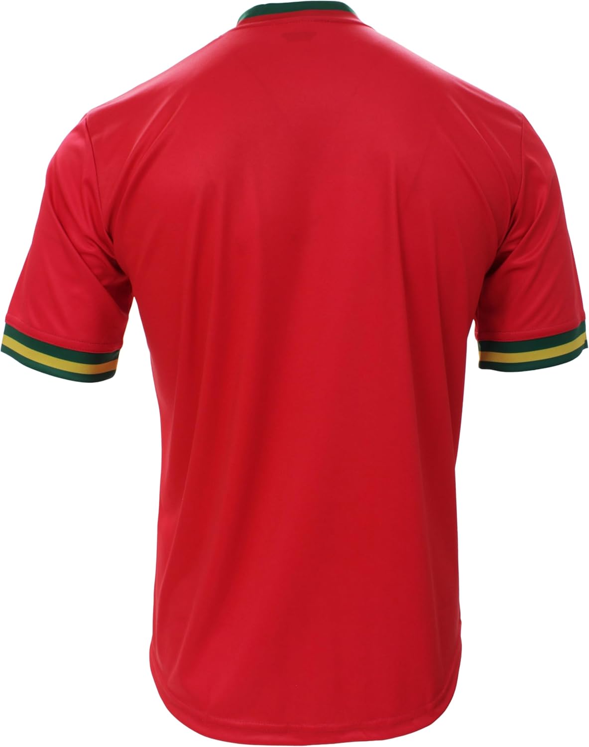 ARZA Portugal Men's Soccer Jersey, Red, 100% Polyester, Short Sleeve, Fan Jersey with National Team Emblem (US, Alpha, XX-Large, Red) - Image 4