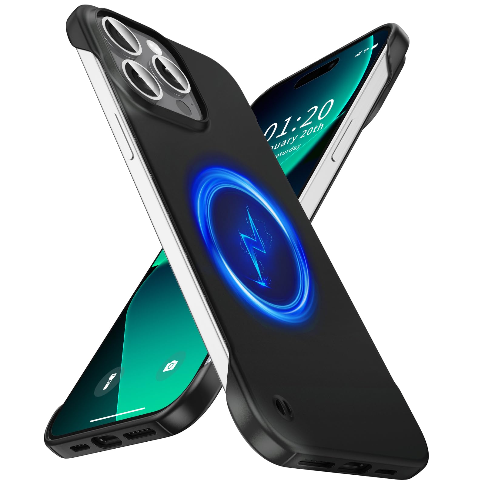 Amazon.com: GRECAZO Magnetic Ultra Thin Frosted Designed for