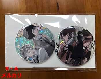 文豪ストレイドッグス ホログラム缶バッジ セット C103&C104 原作柄 Amazon.co.jp: 文豪ストレイドッグス ホログラム缶バッジ セット