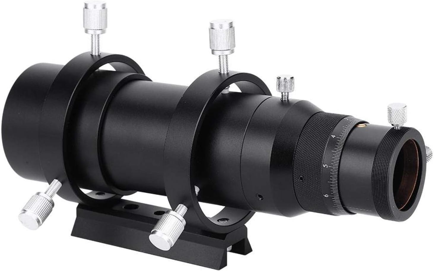 Cannocchiale Da Puntamento Per Telescopi - 50mm In Lega Alluminio Con Focheggiatore Elicoidale