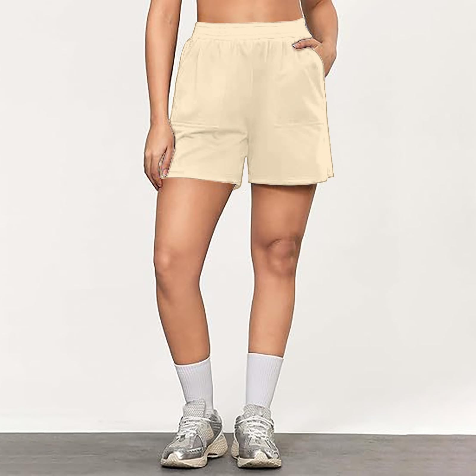 Short Sport Femme Taille Haute Zip Poches été 2026 Short