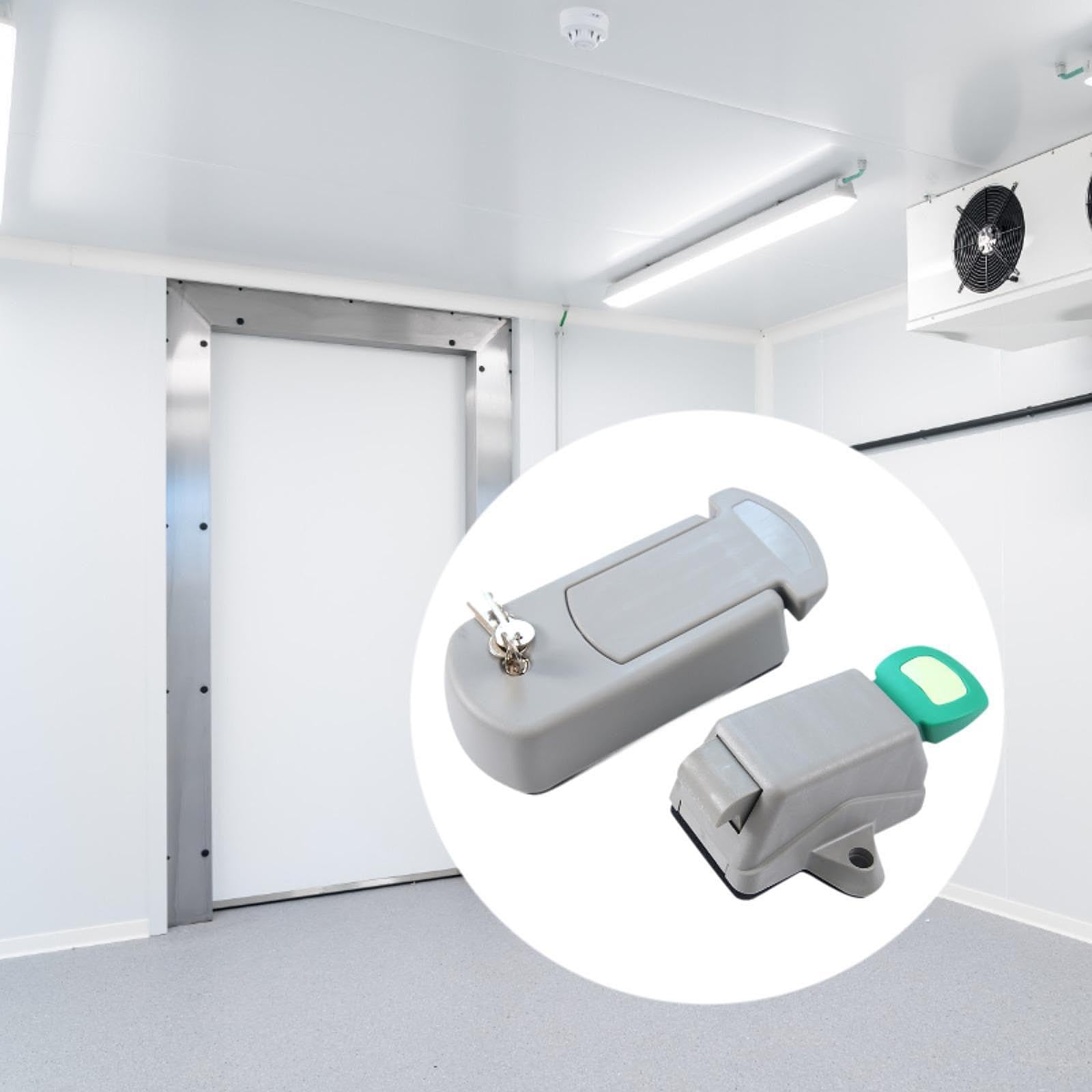 Maniglia per Porta frigorifera Maniglia per Porta di Sicurezza HS-4000 HS-4100 Hardware per congelatori Versatile di Alta qualità Serratura