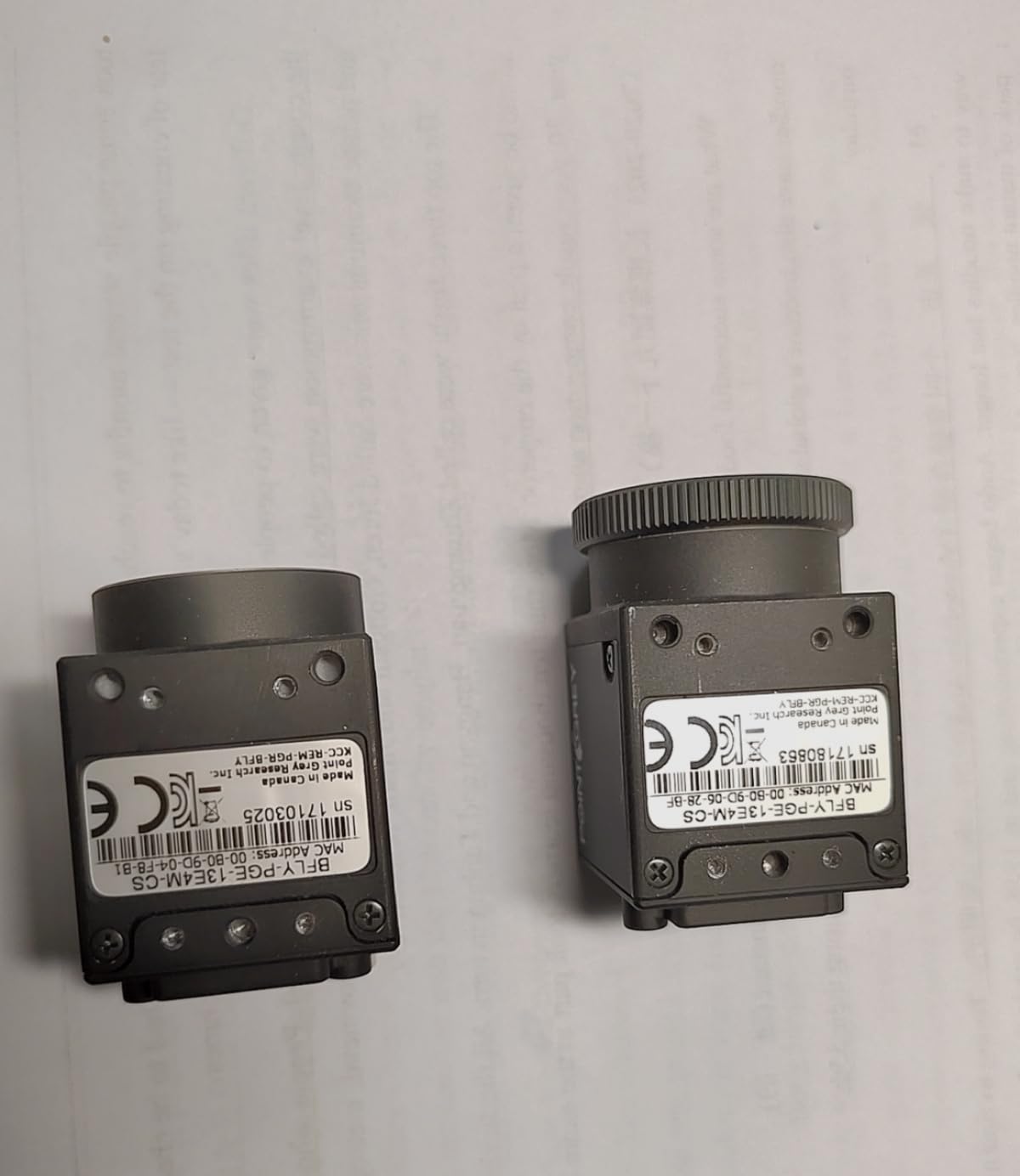 eiuie BFLY-PGE-13E4M-CS (Used) Industrial Camera