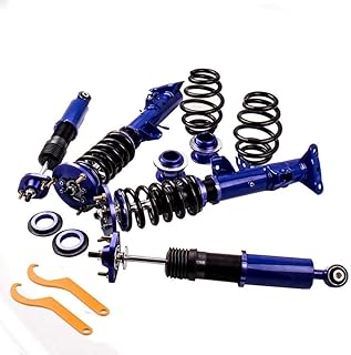 Altura Ajustable de suspensión de suspensión de Altura Strut de Choque de Primavera Compatible con E36 Wagon Coupe Sedan Models 1992 1993 1994 1995 1996 1997 1998 1999