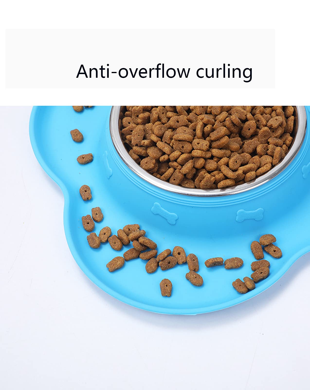 Ciotola Doppia Per Cani E Gatti | Distributore Cibo E Acqua | Materiale PP - Foto 2