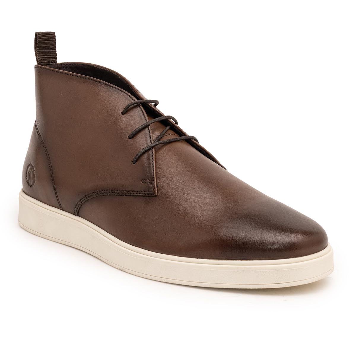Thomas Crick Genuine Leather Chukka Boots with Ortho Footbed and Dual-Tone Finish Teak (B0D9B3DBCX) Amazon Price History, Amazon Price Tracker