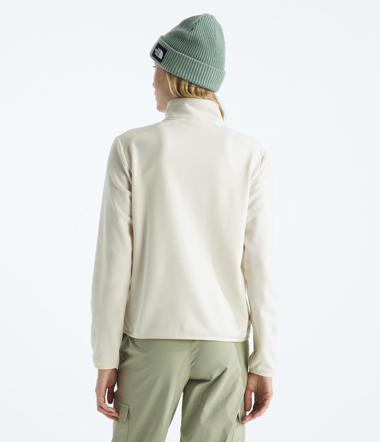 THE NORTH FACE Women's TNF Performance Fleece 1/4 Zip Jacket | Lightweight Pullover With Secure Zip Chest Pocket - Image 4