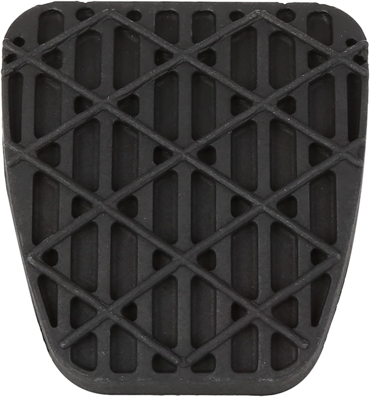 Car Auto Vehicle Rubber Black Brake Clutch Pedal Pad Cover 2pcs