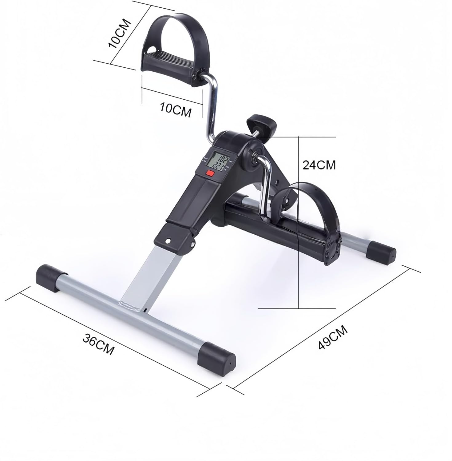 エアロバイク ミニ 折りたたみ トレーニングバイク 可変負荷 カロリー表示 コンパクト デスクバイク ながら運動 室内トレーニング