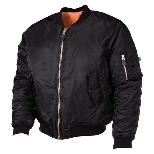 MFH US MA1 Fliegerjacke - Schwarz - M - Schwarz