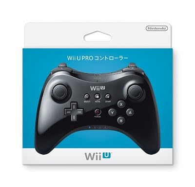 Nintendo Wii U Pro U Controller (Japanese Version), Black