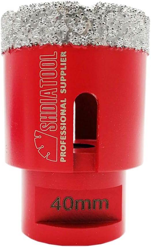 Lot De 6 Forets Diamant KURSTOL | Carrelette 25-68mm + Cône Filetage M14 | Perçage à Sec Carrelage, Granit, Marbre