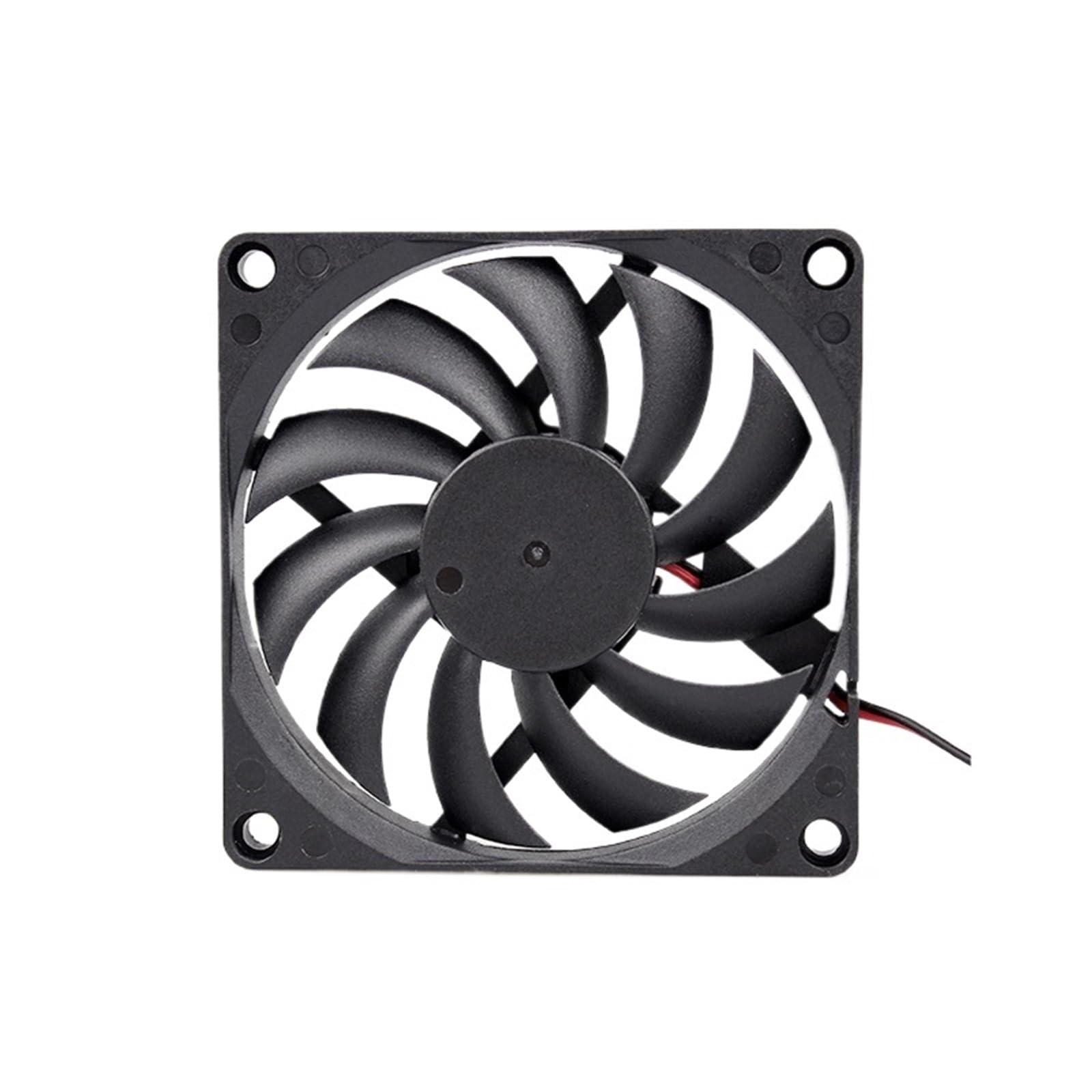 10 sztuk 80 mm wentylator DC 24 V 8010 80 x 80 x 10 mm wentylator chłodzący bezszczotkowy wentylator 2500 obr./min 80 mm x 80 mm wentylatory komputerowe PC chłodnica chłodnicy