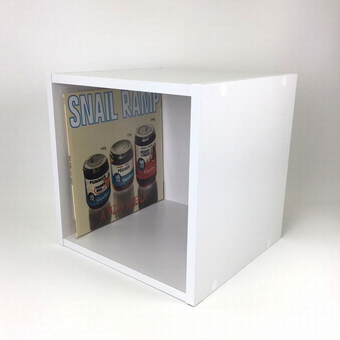 Amazon | レコードラック1マスタイプ (ホワイト(白) / disk union