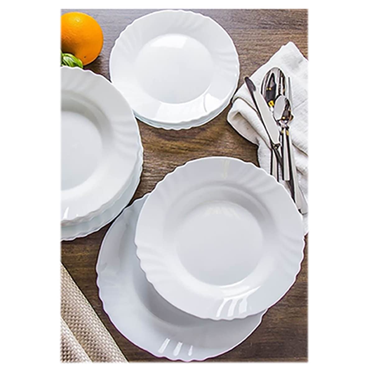 Lot de 24 bol de service, bols à soupe, bols à dessert - Ø 12 cm