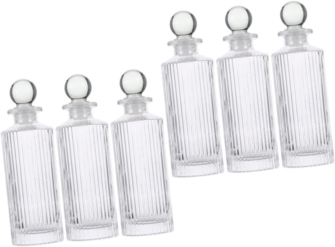 IMIKEYA Essential Oil Diffuser Bottle Aromatherapy Jars Perfume Bottle Adornment for Home Decor