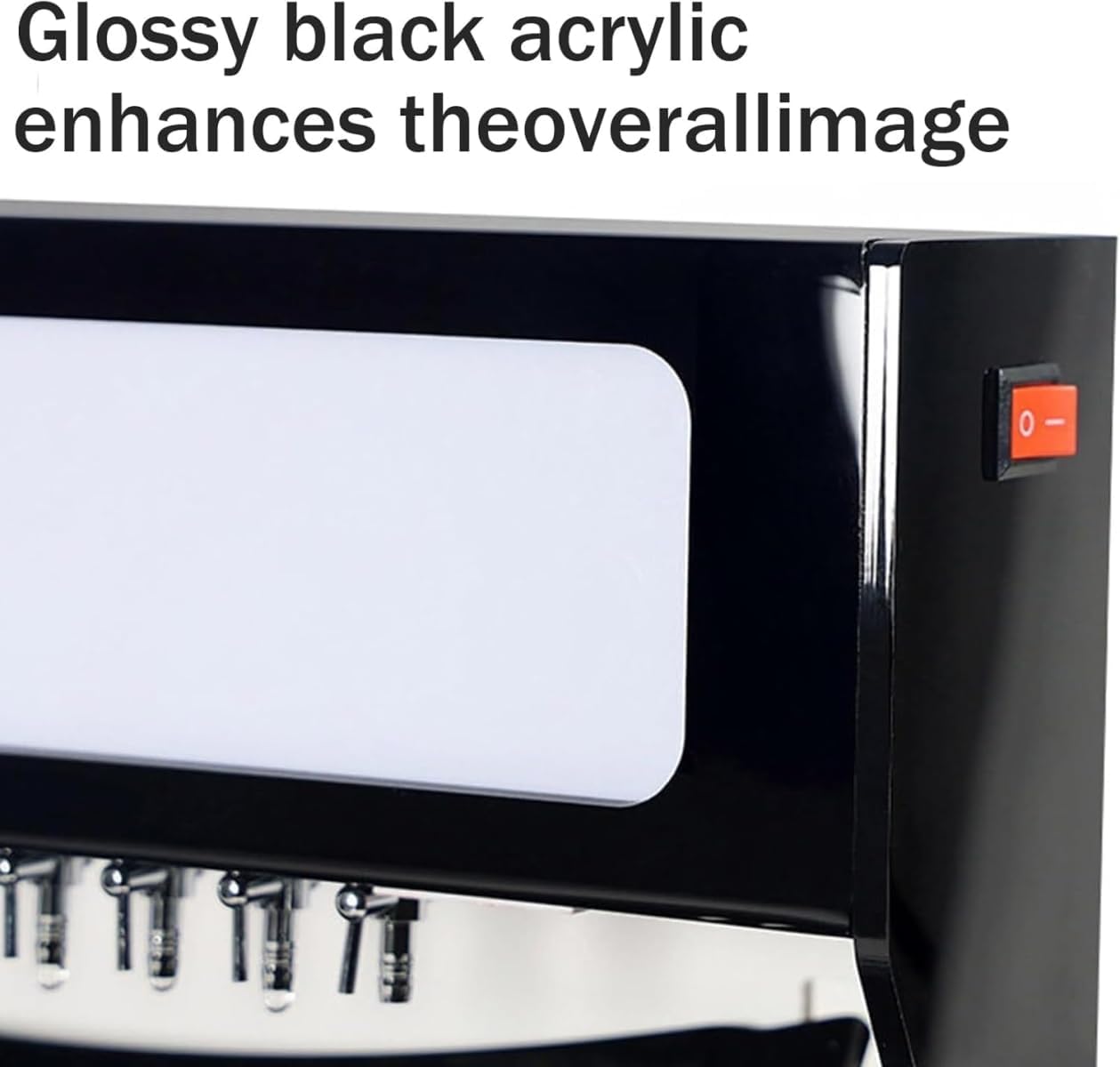 Hydrophobic Testing Machine, Film Water Repellent Performance Display, Glass Hydrophobic Coating Tester with LED Light,for Car Paint Protection Films