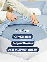 Vista 313 de Extra Deep Pocket Split King Sheets - 5 Piece Breathable & Cooling Bed Sheets - Hotel Luxury Bed Sheet Set - Soft, Wrinkle Free & Comfy - Easily