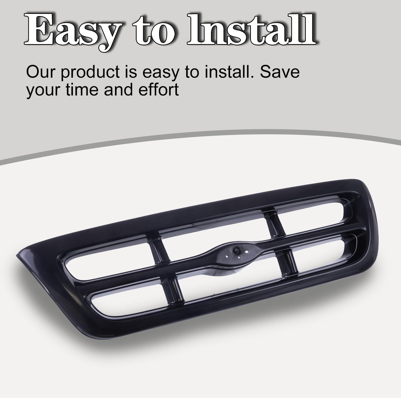 Amazon.com: CarPartsDepot Front Grille Assembly Grill Black