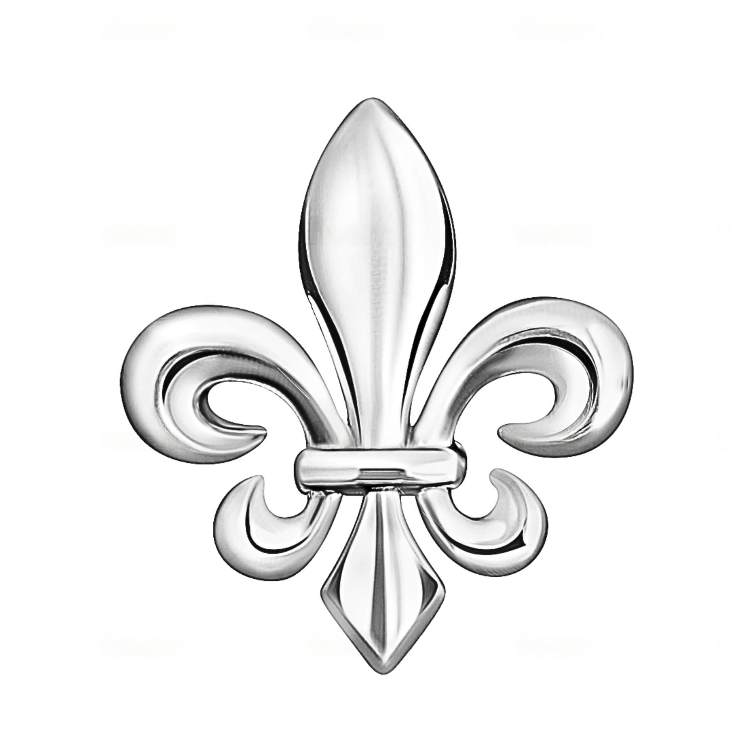 Lot 4 Pins Fleur de Lys | Broche Fleur Classique et Elégante | Pin's France Doré Argenté Noir | Pins pour Femme Costume Homme | Accessoires de Chemise Mariage Française Luxe
