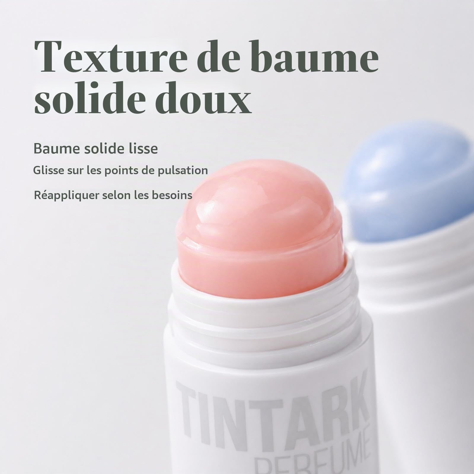 Tintark Bâton de parfum solide, parfums de voyage portables pour femmes, parfums longue durée, inspirés du parfum YSL LIBRE, ingrédients naturels et sûrs (08 Mandarine Flora)