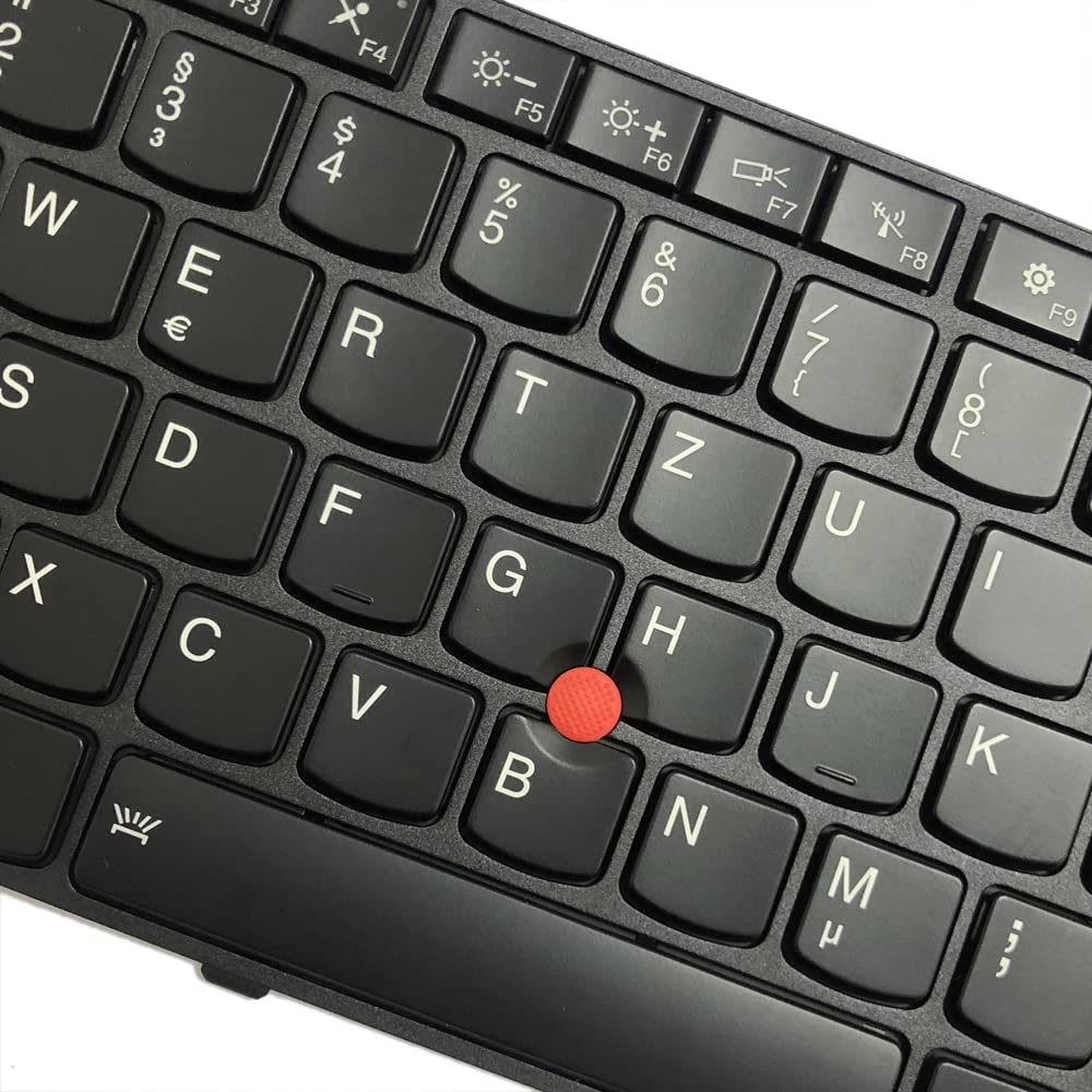 Gintai Ersatztaste Tastatur Deutsch Keyboard QWERTZ Backlit für Lenovo ThinkPad T460P 20FW 20FX T470P 20J6 20J7 00UR367 SN20J91904 PK1310A1B13 00UR407 SN20J91983 PK1310A2B13 9Z.NCJBT.20G